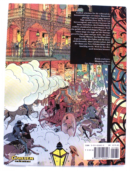 Jim Cutlass Comic Album (Softcover) Band 2: Der Mann aus New Orleans von Carlsen